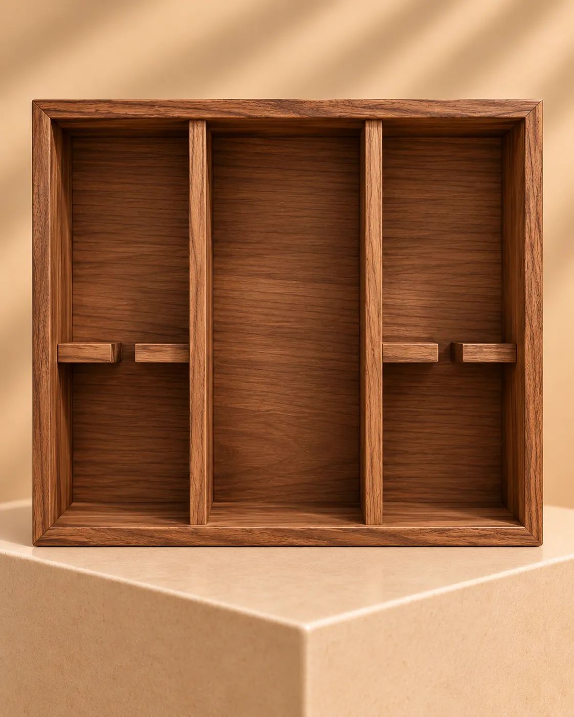 Caja de madera premium barnizada con acrílico personalizado La Italiana