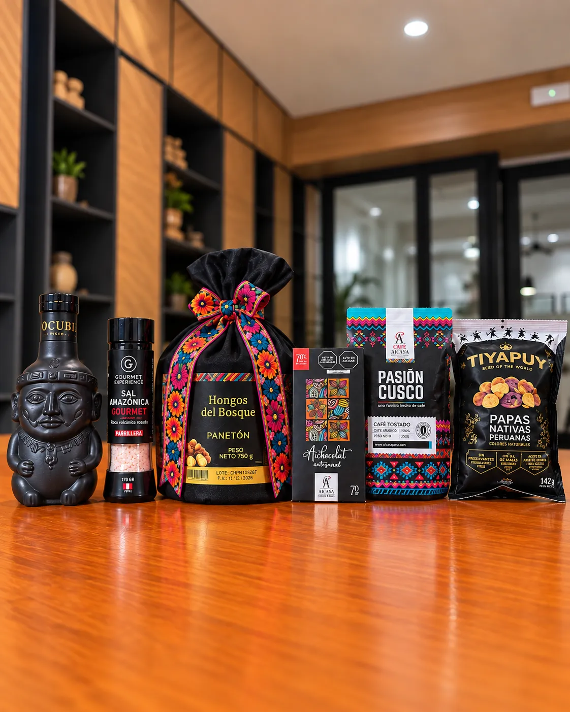 Canasta La Cholita navideña para empresas BOXIA - productos incluidos