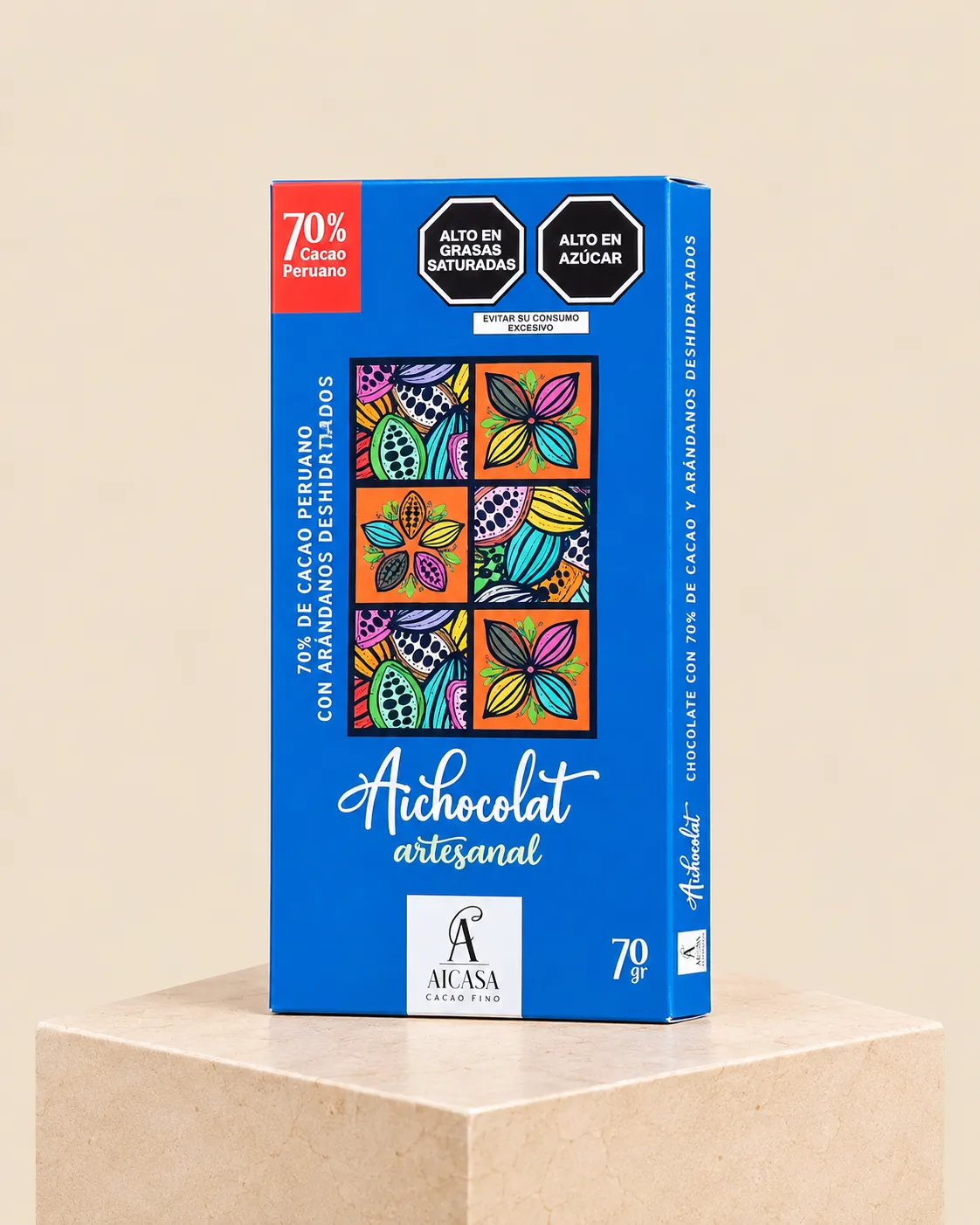 Aichocolat Artesanal · Turquesa